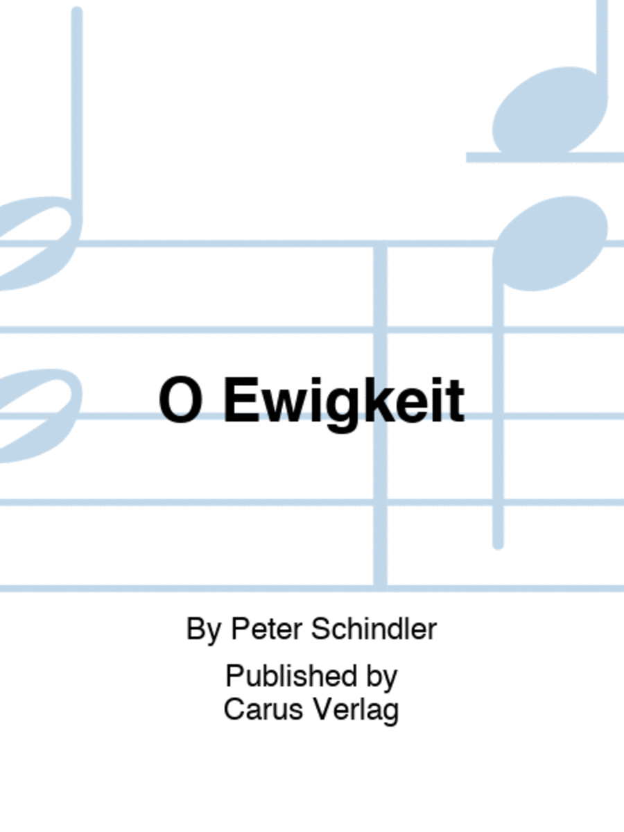 O Ewigkeit