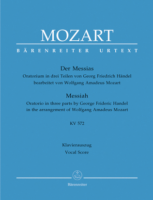 Book cover for The Messiah K. 572