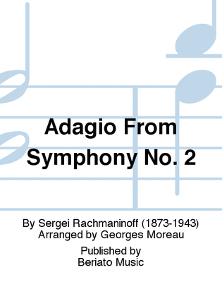 Book cover for Adagio From Symphony No. 2