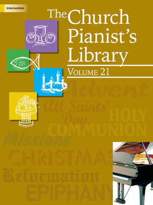 Book cover for The Church Pianist's Library, Vol. 21