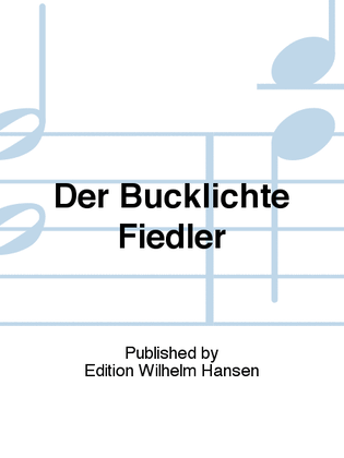 Book cover for Der Bucklichte Fiedler