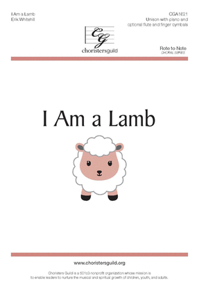 Book cover for I Am a Lamb