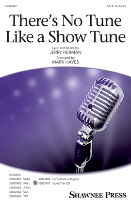 Book cover for There's No Tune Like a Show Tune