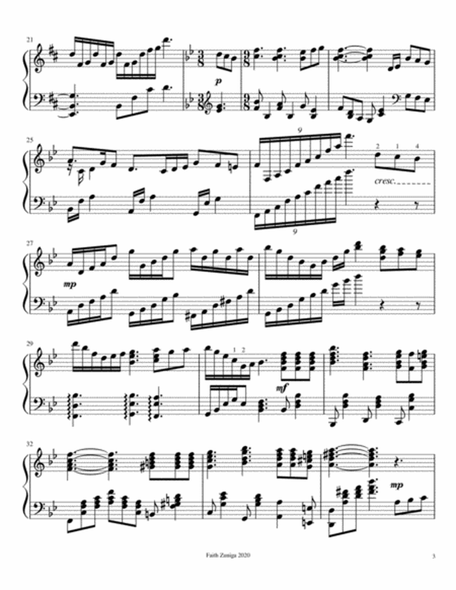 Blessed Assurance for Advanced Solo Piano