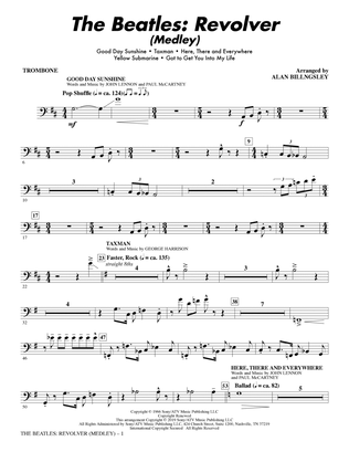 Book cover for The Beatles: Revolver (Medley) (arr. Alan Billingsley) - Trombone