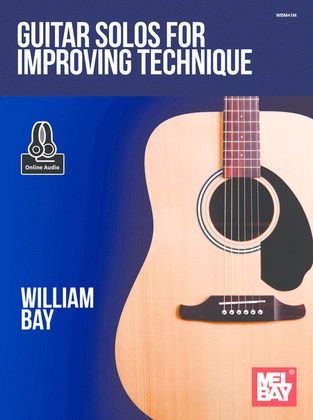 Book cover for Guitar Solos for Improving Technique