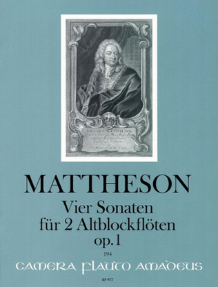 Book cover for 4 Sonatas Op. 1