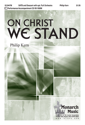 Book cover for On Christ We Stand