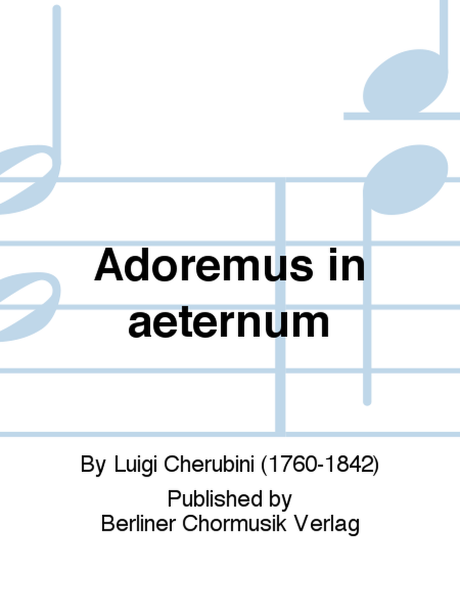 Adoremus in aeternum