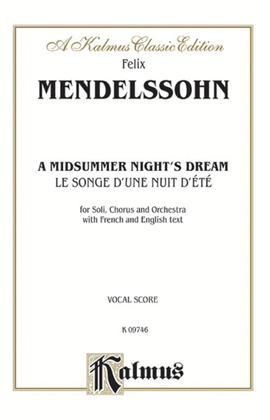 Book cover for A Midsummer Night's Dream, Op. 61