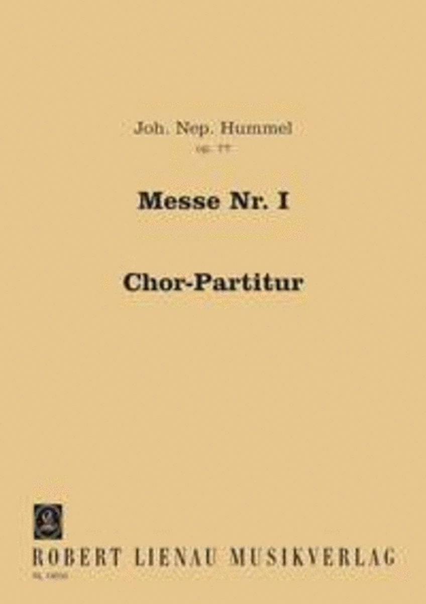 Messe Nr. 1 in B-Dur op. 77