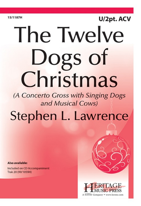 Book cover for The Twelve Dogs of Christmas