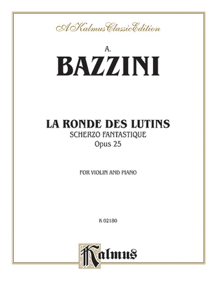 Book cover for La Ronde Des Lutins - Scherzo Fantastique, Opus 25