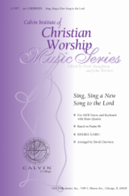 Sing, Sing a New Song to the Lord - Full Score and parts