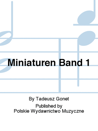 Book cover for Miniaturen Band 1