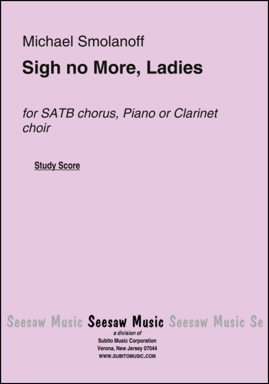 Sigh No More, Ladies Version