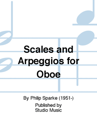 Book cover for Scales and Arpeggios for Oboe
