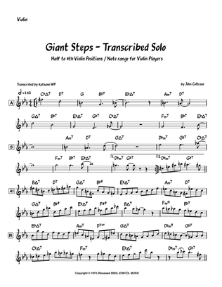 Giant Steps