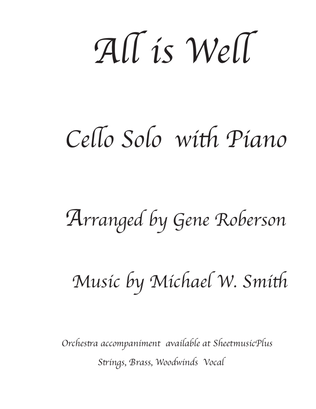 Book cover for All Is Well