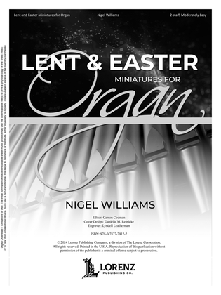 Lent and Easter Miniatures for Organ