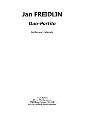 Book cover for Jan Freidlin: Duo Partita for flute and cello