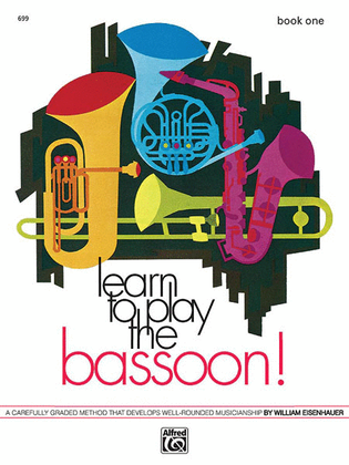 Book cover for Learn to Play Bassoon, Book 1