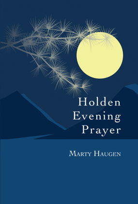 Book cover for Holden Evening Prayer - Vocal / Keyboard edition