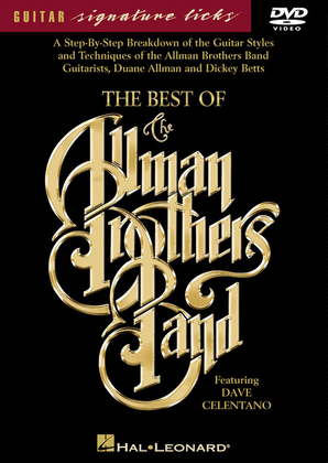 Book cover for The Best of the Allman Brothers Band