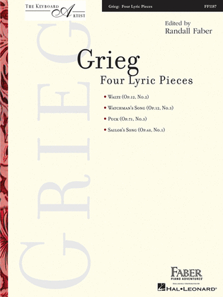 Book cover for Four Lyric Pieces