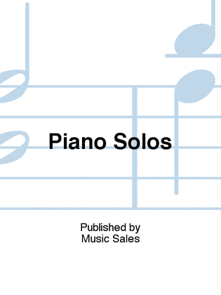Book cover for Piano Solos