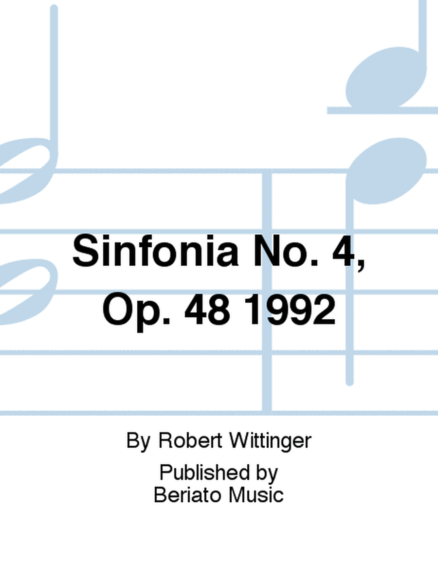 Sinfonia No. 4, Op. 48 1992
