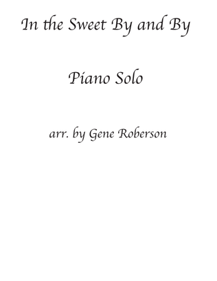 In The Sweet By and By Piano Solo
