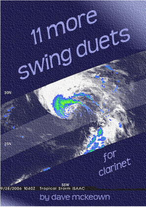 Book cover for 11 More Swing Duets for Clarinet