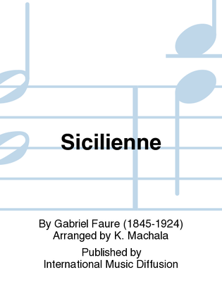 Book cover for Sicilienne