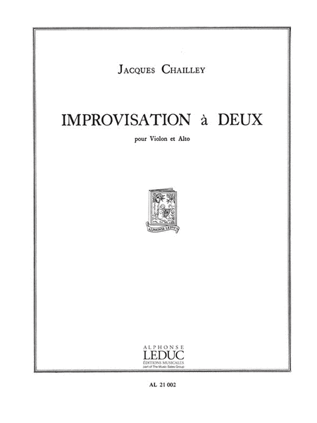 Improvisation A Deux (violin & Viola)