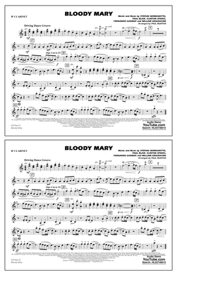 Book cover for Bloody Mary (arr. Paul Murtha) - Bb Clarinet