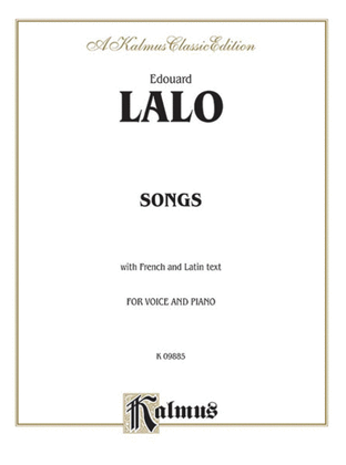 Book cover for Songs for Voice and Piano