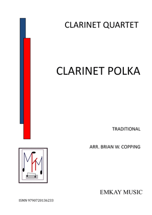 Book cover for CLARINET POLKA – CLARINET QUARTET