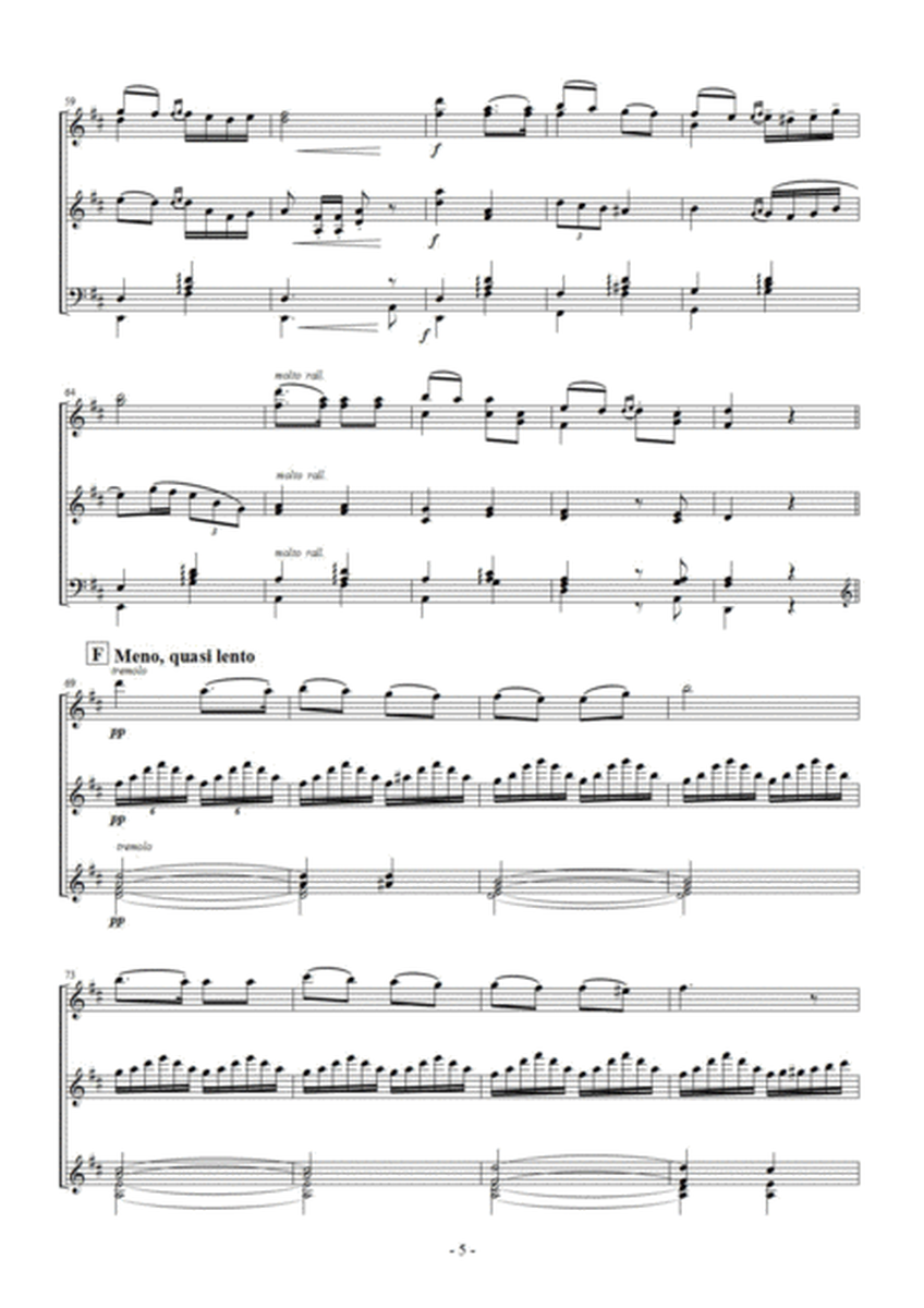 Czardas for Marimba Trio (2 Marimba 3 players) image number null