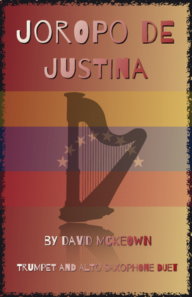 Joropo de Justina, for Trumpet and Alto Saxophone Duet