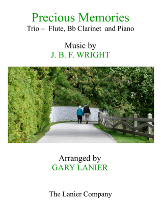 Book cover for Precious Memories (Trio - Flute, Bb Clarinet & Piano with Score/Part)