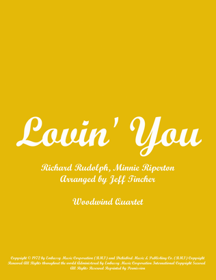 Book cover for Lovin' You