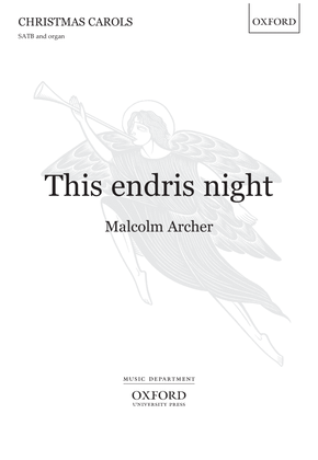 Book cover for This endris night