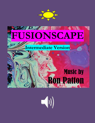 Book cover for Fusionscape (Jazz Piano Intermediate Version)