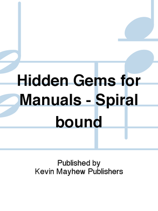 Book cover for Hidden Gems for Manuals - Spiral bound