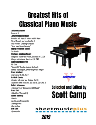 Book cover for Greatest Hits of Classical Piano
