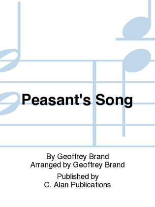 Book cover for Peasant's Song