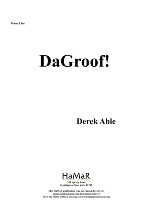 Book cover for DaGroof!