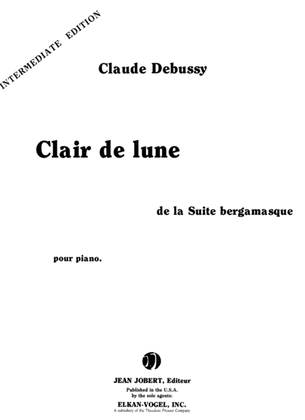 Book cover for Clair De Lune