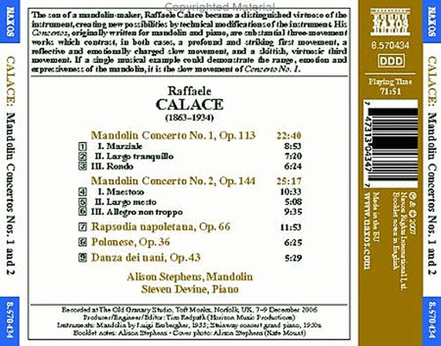 Concertos Nos. 1 and 2 for Ma image number null